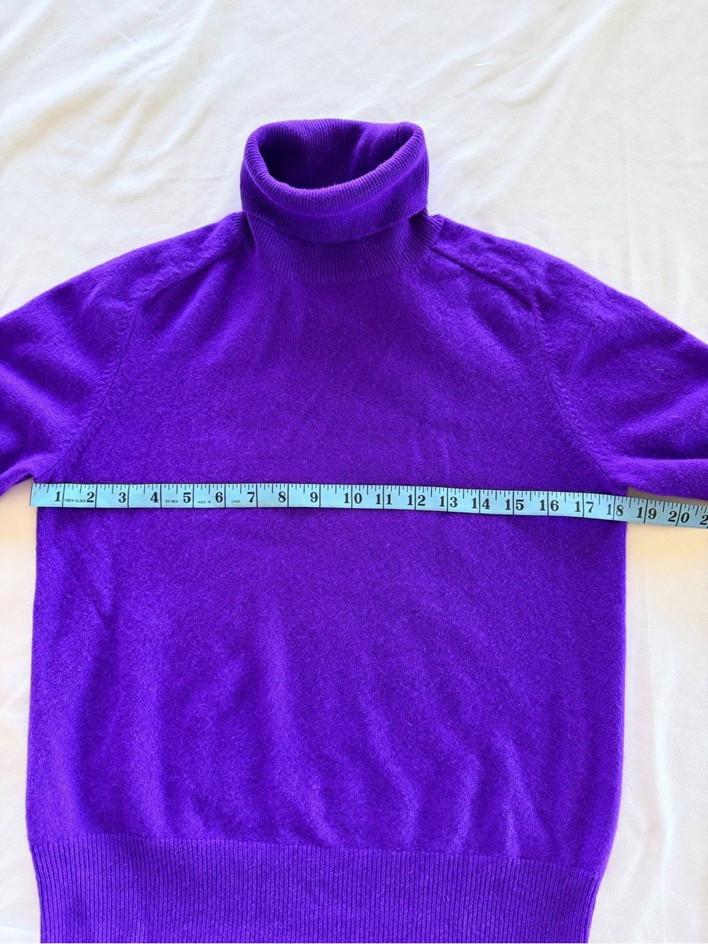 NWOT Ann Taylor 100% Cashmere Turtleneck Sweater Royal Purple SizeM
Quiet Luxury - Picture 12 of 14